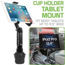 Cellet Cup Holder Tablet Mount Compatible with Apple iPad Galaxy Tablet picture
