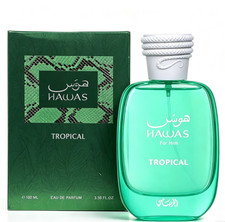 Hawas Tropical fresh tropical green fragrance, men's perfume 3.4oz100ml picture