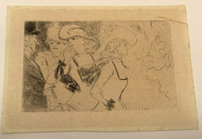 JEAN-LOUIS FORAIN ETCHING 