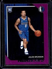 2018-19 Panini NBA Hoops - Jalen Brunson #243 Purple (RC) picture