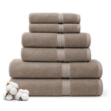 100% Cotton Bath Towel Set 12 18 24 Piece Bath Hand Wash Towels Everyday picture