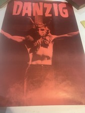 1990 Danzig Home Video Poster 34 By 24 picture