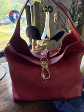 Dooney & Bourke Pebble Grain Logo Lock Shoulder Bag NWT picture