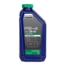 Polaris PS-4 Full Synt 5W-50 All-Season Oil 4-Stroke Quart 2876244 picture