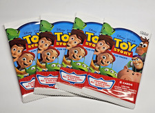 4x 2010 Topps Toy Story Fun Pack Trading Cards Disney PIXAR - New Factory Sealed picture