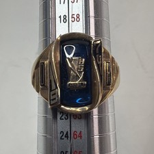 1974 Jostens 10k Gold 9 gr High School Class Ring Sz 9.5 Lawndale California picture