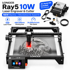 LONGER Ray5 10W Laser Engraver & Cutter, 24000mm/min, w/ Used Air Assist Kitš„ picture