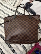 Louis Vuitton Neverfull Tote MM Brown Canvas picture