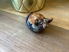 Caton Studio Pottery Mouse Vintage 1970’s Stoneware. Miniature picture