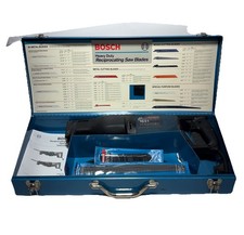 VTG BOSCH Reciprocating Saw 1631 Panther w/ Metal Case + Extras ~ EXCELLENT￼ picture