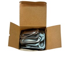 Killark OL-10 Stamped Aluminum Conduit Body Cover 1/2 In Box of 20 USA picture