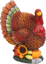Thanksgiving Turkey Decorations Indoor Resin Figurines Table Decor picture