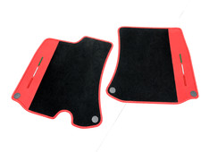 Ferrari Portofino Carpet/Eco Leather Floor Mats Black/Red picture