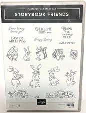 NEW Storybook Friends SU #164668 Easter Baby Kids rabbits hedgehog garden picture