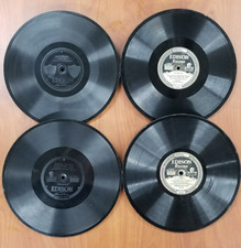 RARE Vintage Edison Diamond Disc Lot 4x Country Vernon Dalhart Banjo 78 RPM #07 picture