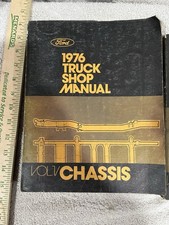 Vintage 1976 Ford Truck Shop Manual Vols 1 2 3 4 OEM Original Pickup Bronco Van picture