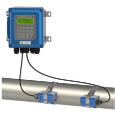 Ultrasonic liquid flow meter RS485 New TUF-2000B digital flowmeter DN25mm-100mm picture