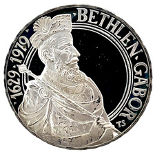 HUNGARY 1979 BP CAMEO PROOF 200 FORINT GABOR BETHLEN SILVER COIN KM# 616  picture