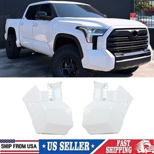 Pair Ice Cap White Front RH/LH Bumper Cover For 2022-2026 Toyota Tundra w/Park picture