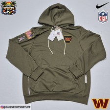 Nike x Washington Commanders Salute to Service Men's Size M Olive Green Hoodie picture