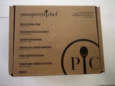 New Pampered Chef Digital Kitcher Timer 100479 New In Box  picture
