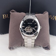 Bulova Classic Surveyor 96A270 Black Chronograph Men's Automatic Watch 42MM New picture