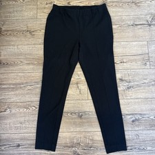 J. Jill Smoothing Ponte Leggings Size Medium Black Pull On picture