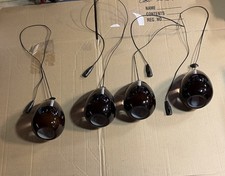 Alina Grande 4 Murano Pendant Lights in 