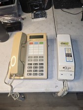 Vintage AT&T Touch-A-Matic 1600 Telephone + Wall Phone Retro Push Button... picture