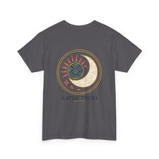 Natsu Tsuki Moon Graphic Tee | Japanese Wave Sun Illustration picture