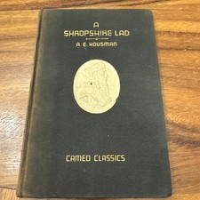 1932 A Shropshire Lad A.E. Houseman Cameo Classics Hardcover Book picture