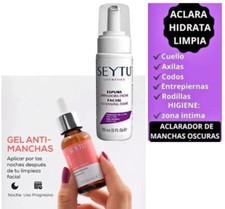 Gel Anti Manchas 25ml & espuma limpiadora natural 150ml , Duo Aclarador picture