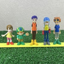 Vintage 2000 Digimon Figure Lot Of 5 PVC Bandai Sora TK Kari Tai picture