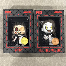 Thrilljoy Pix Teririfier Little.Pale Girl and Vicky Chase Figure Set Box Wear picture