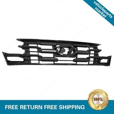 For Hyundai Tucson 2025 2026 Upper Grille Insert Dark chrome W/O Camera Hole picture