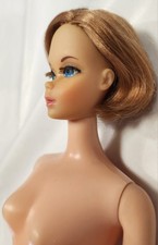 Vintage Hair Happenins Barbie Sears Exclusive Red Hair Center Eye Nude 1971 VHTF picture