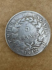 Napoleon Empereur 1812 Coin 5 Francs picture