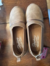 Sketchers Our Planet Matters Stretch Fit Shoes, Color: Chestnut, Women Size 5 picture