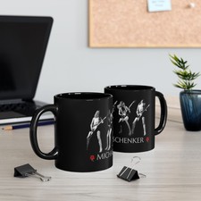 Michael Schenker UFO | Black Ceramic Coffee Cup picture