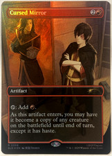 MTG Cursed Mirror (Rainbow Foil) Secret Lair x Avatar The Last Airbender 2308 NM picture