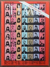 Time Magazine January 29, 1965 Today's Teen-Agers-Andy Warhol's cover picture