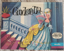 Vintage Cinderella  Pop-up Children's Book Vojtech Kubasta 1972 Hardcover picture