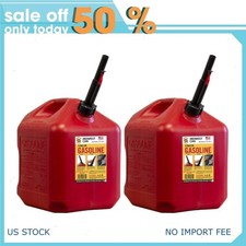 2p Midwest Can Company, 5 Gallon Capacity Gas Can with Flame Mitigation Device picture