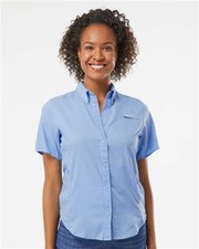 Columbia Tamiami ii Short Sleeve Shirt Women's Medium PFG Performance NEW w/Tags picture