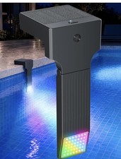 POOLHOUR Solar Pool Light Waterproof Underwater Remote for Inground Pool 10 mode picture