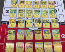 Pokémon TCG S-Chinese 30th Celebration Pikachu Full Set of 30pcs Holo foil Card picture