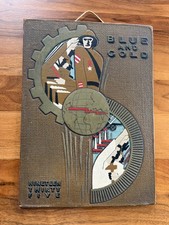 1935 Art Deco Berkeley California Year Book COVER Industrial Military Ephemera  picture