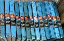 52 lot mostly vintage matte Hardy Boys Hardcover Books  - mostly 1960s copyright picture