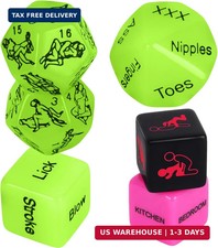 Date Night Sex Dice Couple Sex Games 6 PCS, Couples Decision Dice for Romantic I picture