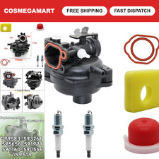 Carburetor & Spark Plug Set for 140cc MTD Murray Lawn Mower Engines 21